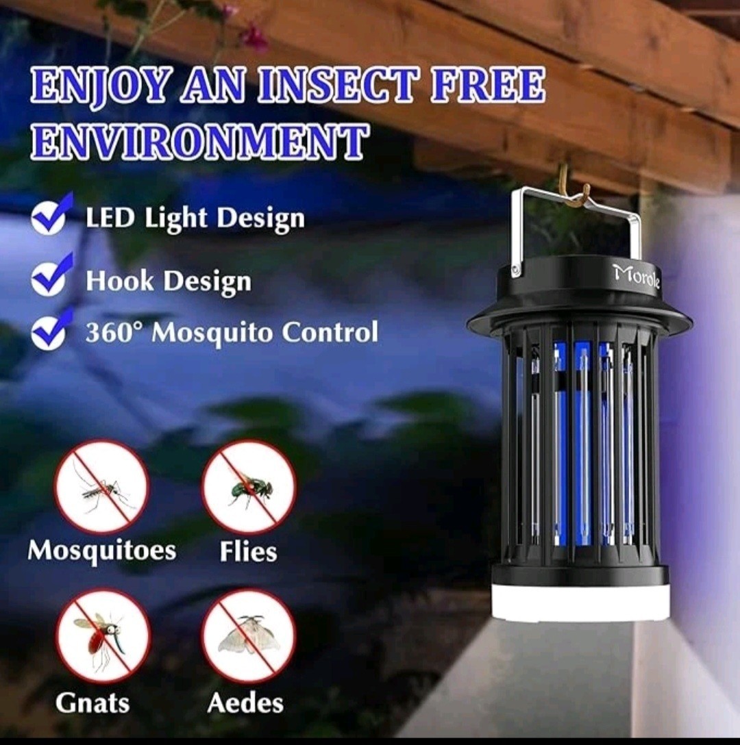 4200V Electronic Bug Zapper Mosquito Zapper for Outdoor and Indoor Waterproof gallery