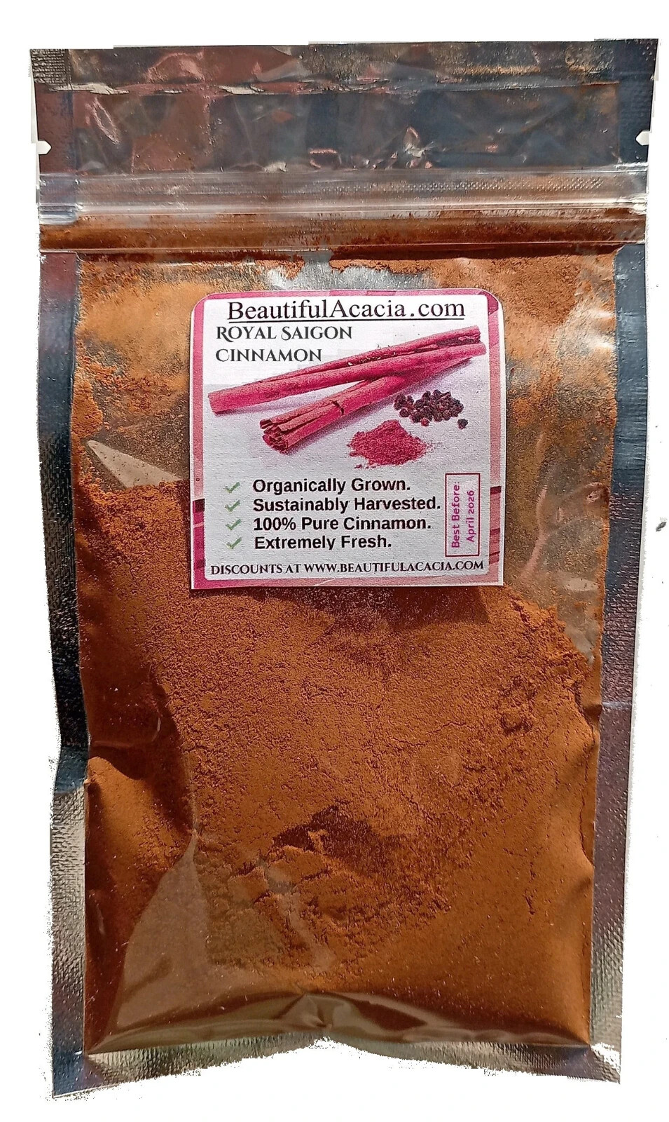 Fresh Organic Royal Saigon CINNAMON POWDER, Pure Cinnamomum Loureiroi gallery
