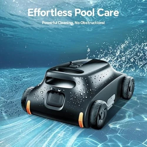 Seauto Pool Vacuum Cordless Pool Cleaner Robotic Wall Climbing Powerful Suction gallery