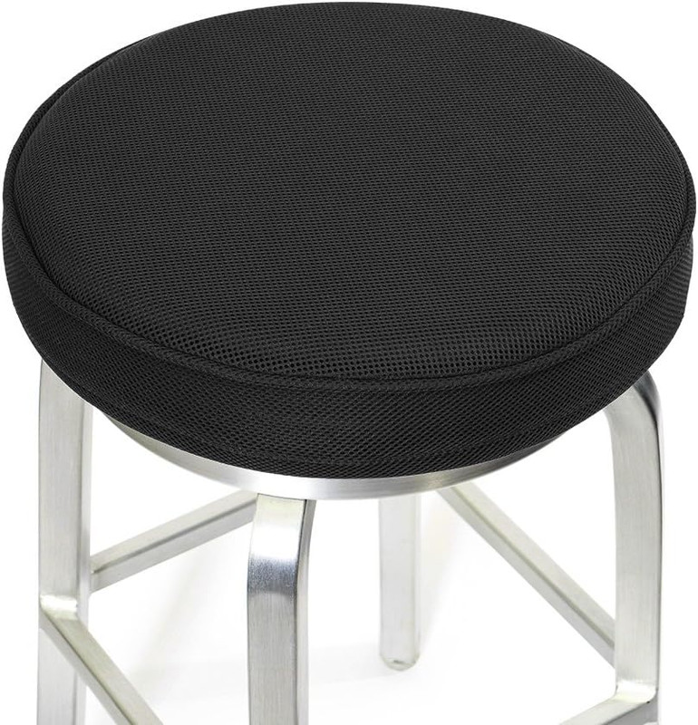 Bar Stool Cushions, Memory Foam round Bar Stool Covers with Non-Slip Backing and gallery