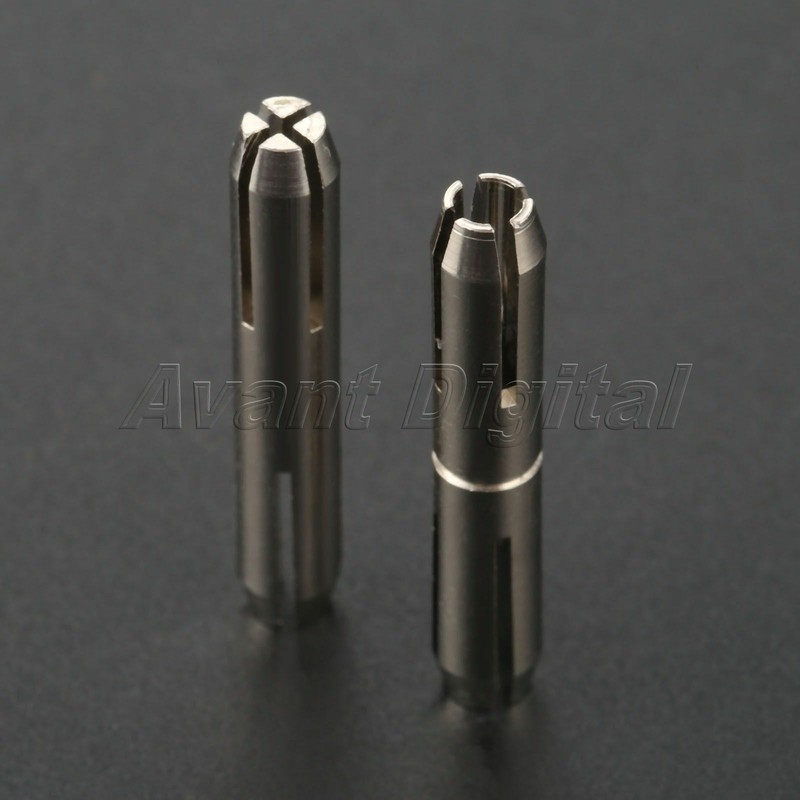 Semi Automatic Spiral Hand Push Drill Pin Vise Chuck & 10x Micro Drill Bits 1x gallery