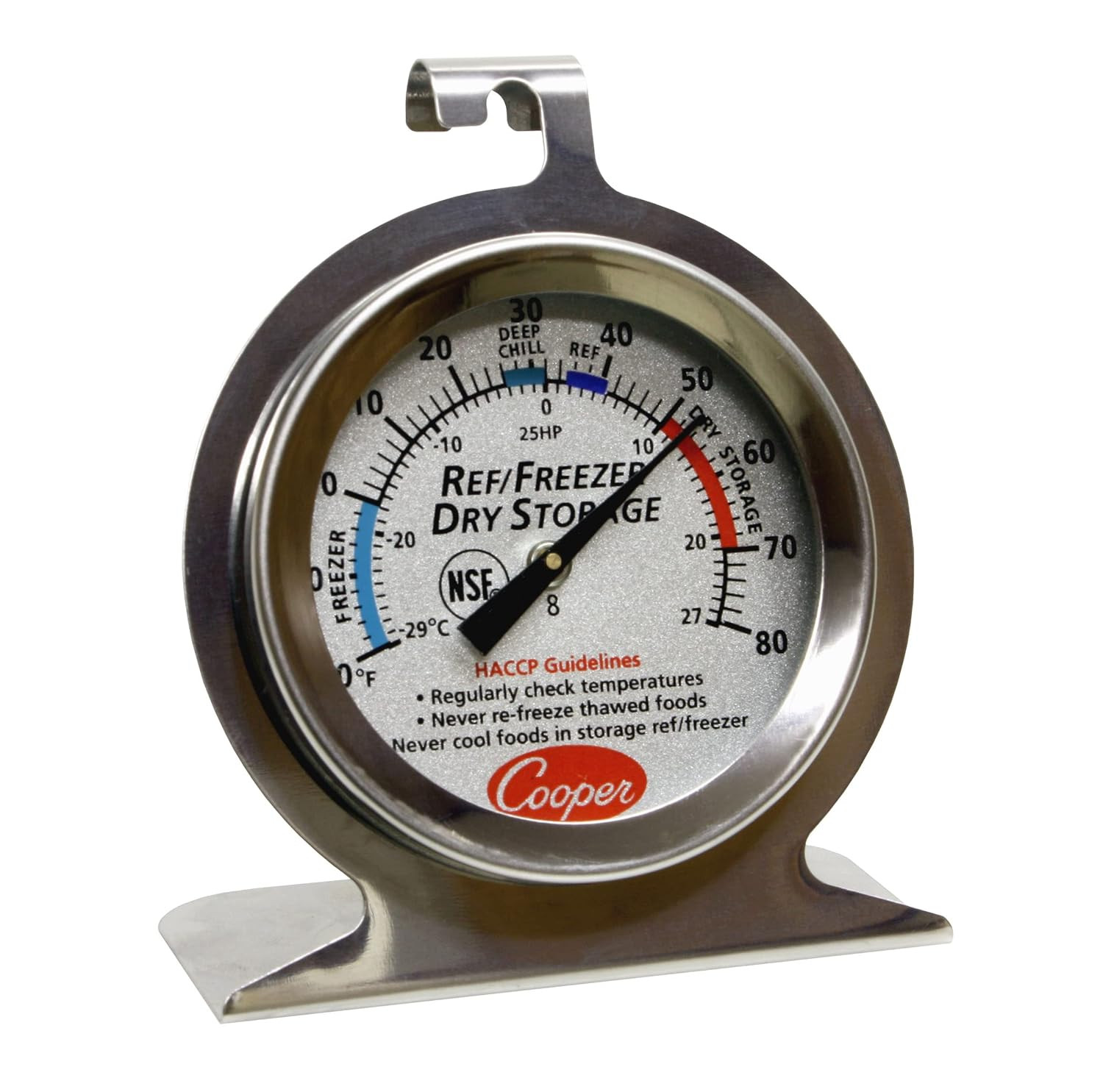 25HP-01-1 Refrigerator, Freezer, Dry Storage Thermometer, 0°F to 80°F Temperatur gallery