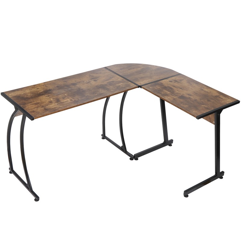 Corner Desk L-Shape Computer Desk Gaming Laptop Table Workstation Office Indoor gallery