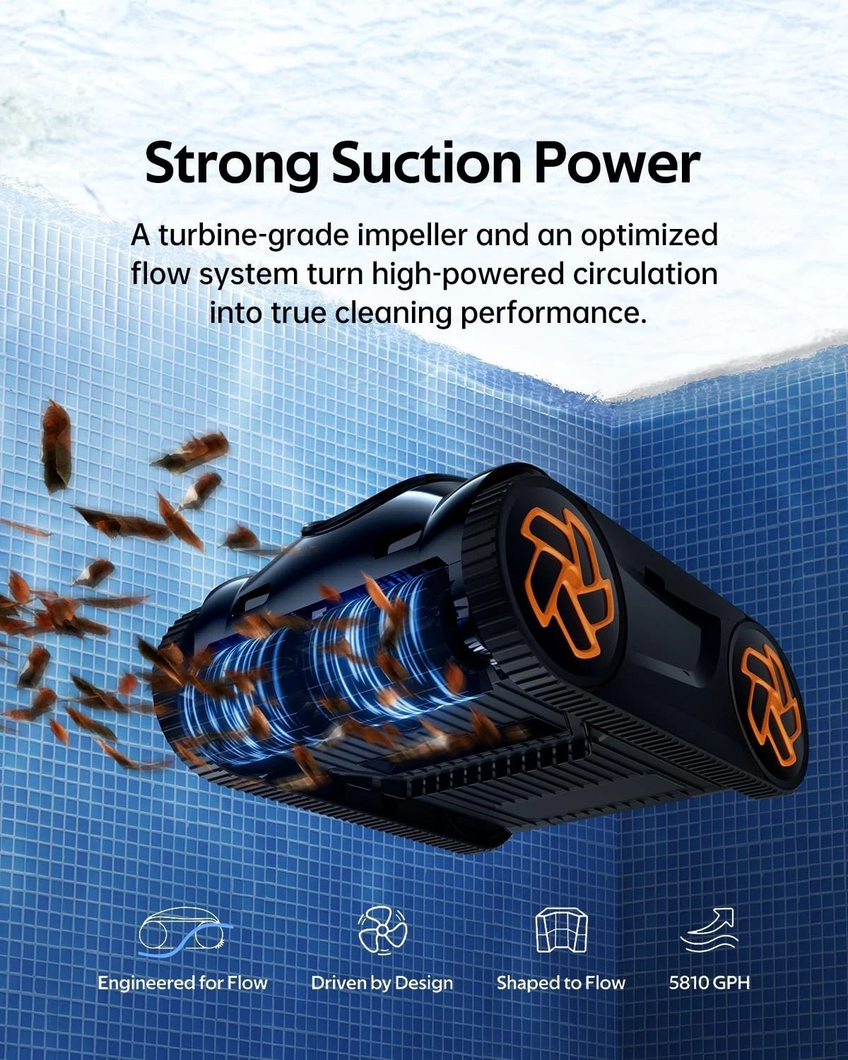 iGarden Pool Cleaner K25 150Min Cordless Robotic Pool Vacuum for Inground Pool gallery