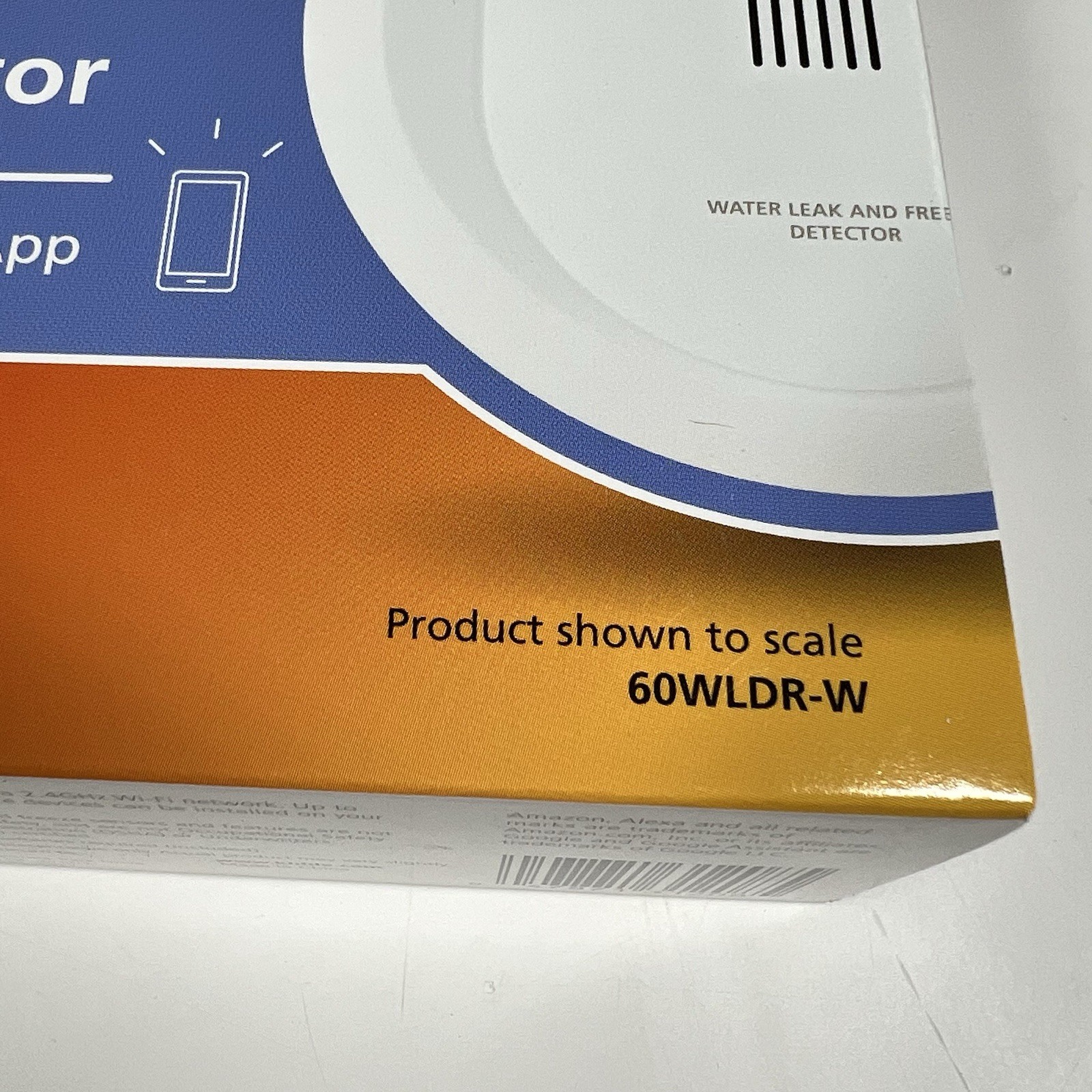 Kidde Smart Water Leak & Freeze Detector 60WLDR-W Battery Operated - New Sealed gallery