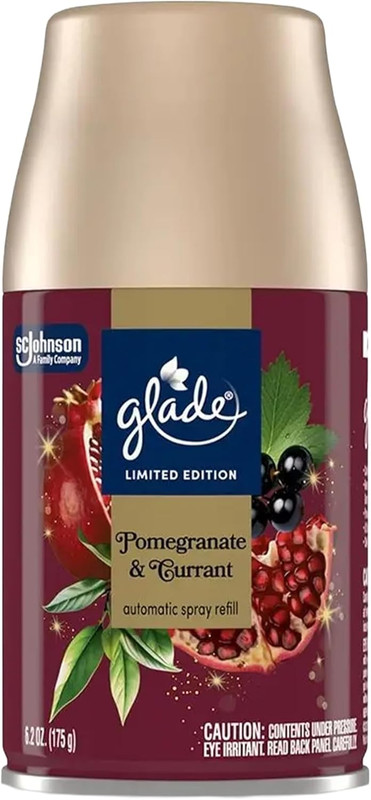 Automatic Spray Refill, Pomegranate & Currant, 6 Pack, Air Freshener Refill Can, gallery