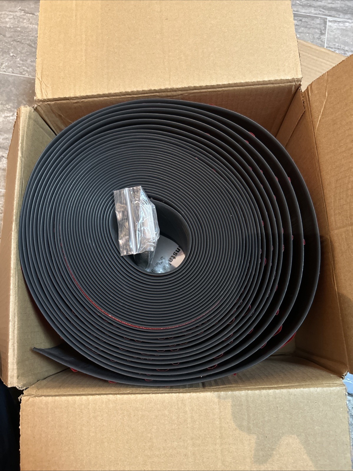 PRO FLEX Black Vinyl Wall Base Ultra Thick (1/8 inch), 6 inch X 60 ft Non Glu... gallery