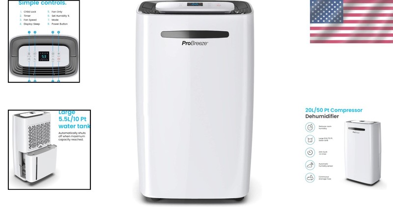 Large Coverage Dehumidifier - Ideal for Home and Commercial gallery