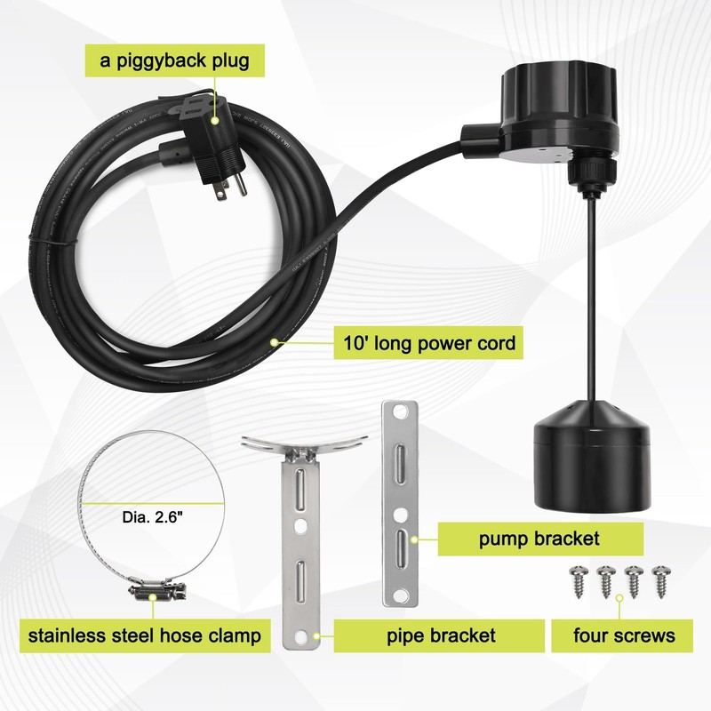 Fluentpower Vertical Mechanical Float Switch Universal Float Switch Replacement gallery