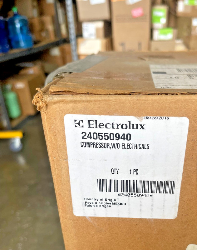Frgidaire Refrigerator Compressor 240550946, 240550942, 240550945, 240550947 gallery
