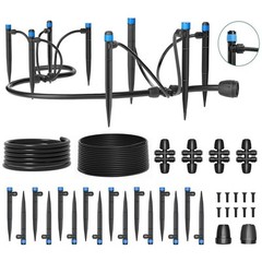 Drip Irrigation System with Quick Connector, Garden Watering System for Lawn …