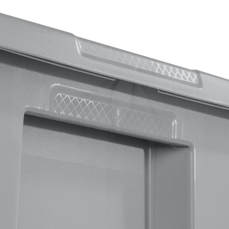 Extra Large Storage Bin, 30 Gallon Durable Plastic Storage Tote with Snap-On Lid gallery