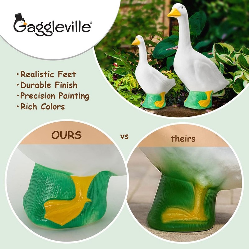 Fox Valley Traders Official Gaggleville 23" Large Large, White Goose gallery