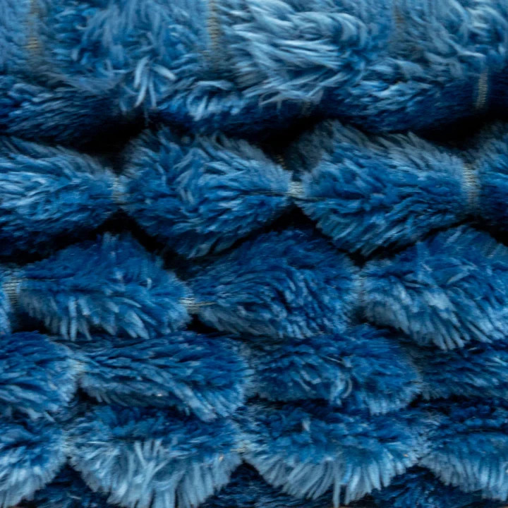 Blue Blanket Soft Plush Solid Color Blanket Cozy Warm Blue Blanket 50x60in gallery