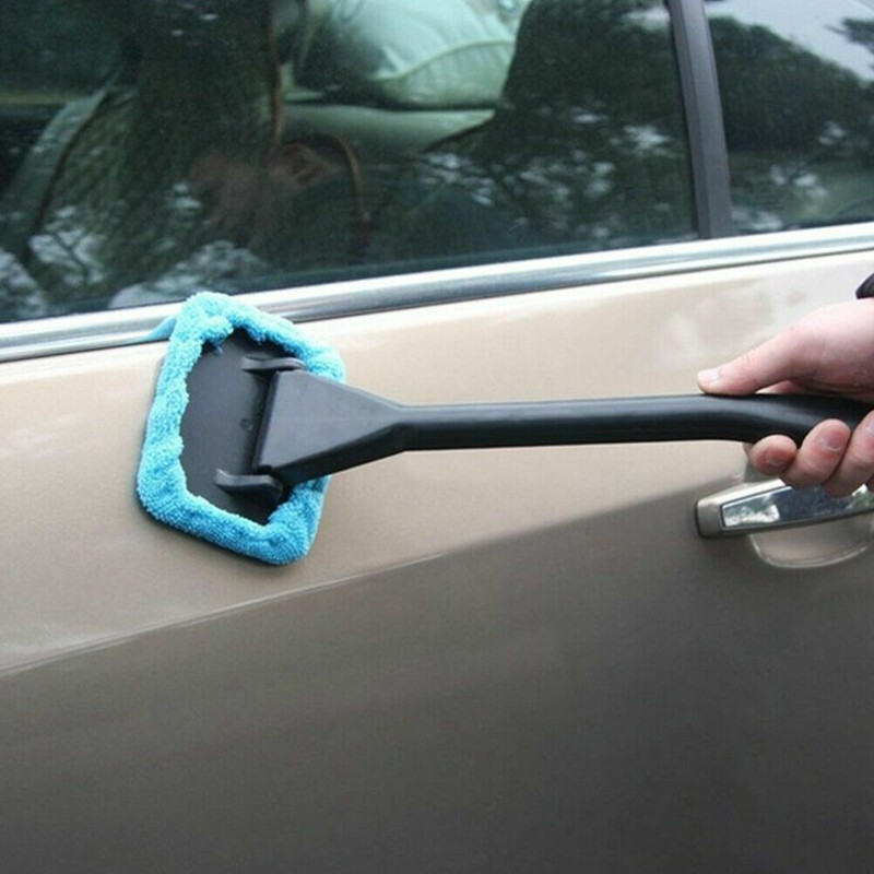 Microfiber Windshield Clean Car Auto Wiper Cleaner Glass Window Tool Brush Kit gallery