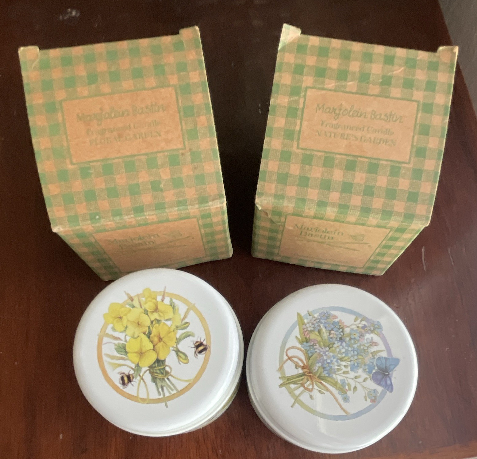 Marjolein Bastin Scented Candle Tin Set 2-Pack Floral Garden & Nature's Garden gallery