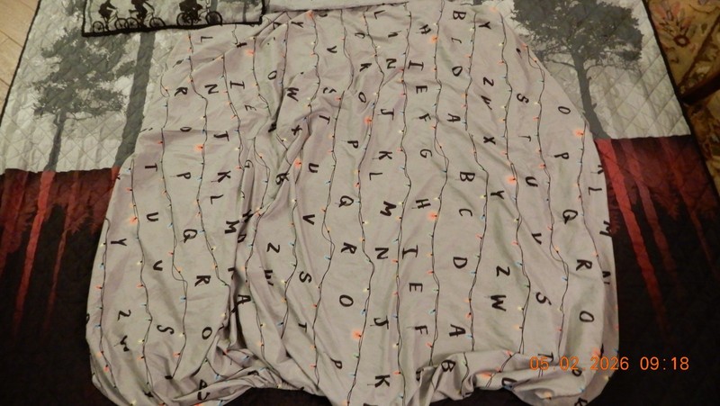 Netflix Stranger Things Comforter Blanket Bed Sheet Upside Down World gallery