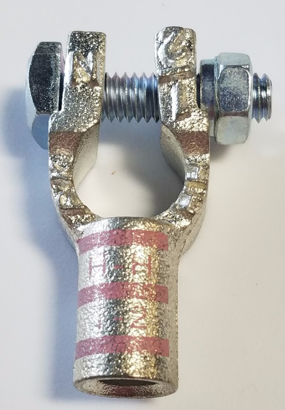 Battery Cable Ends Copper Top Post Terminal Connectors 4 GAUGE THUR 4/0 W/ BOOTS gallery