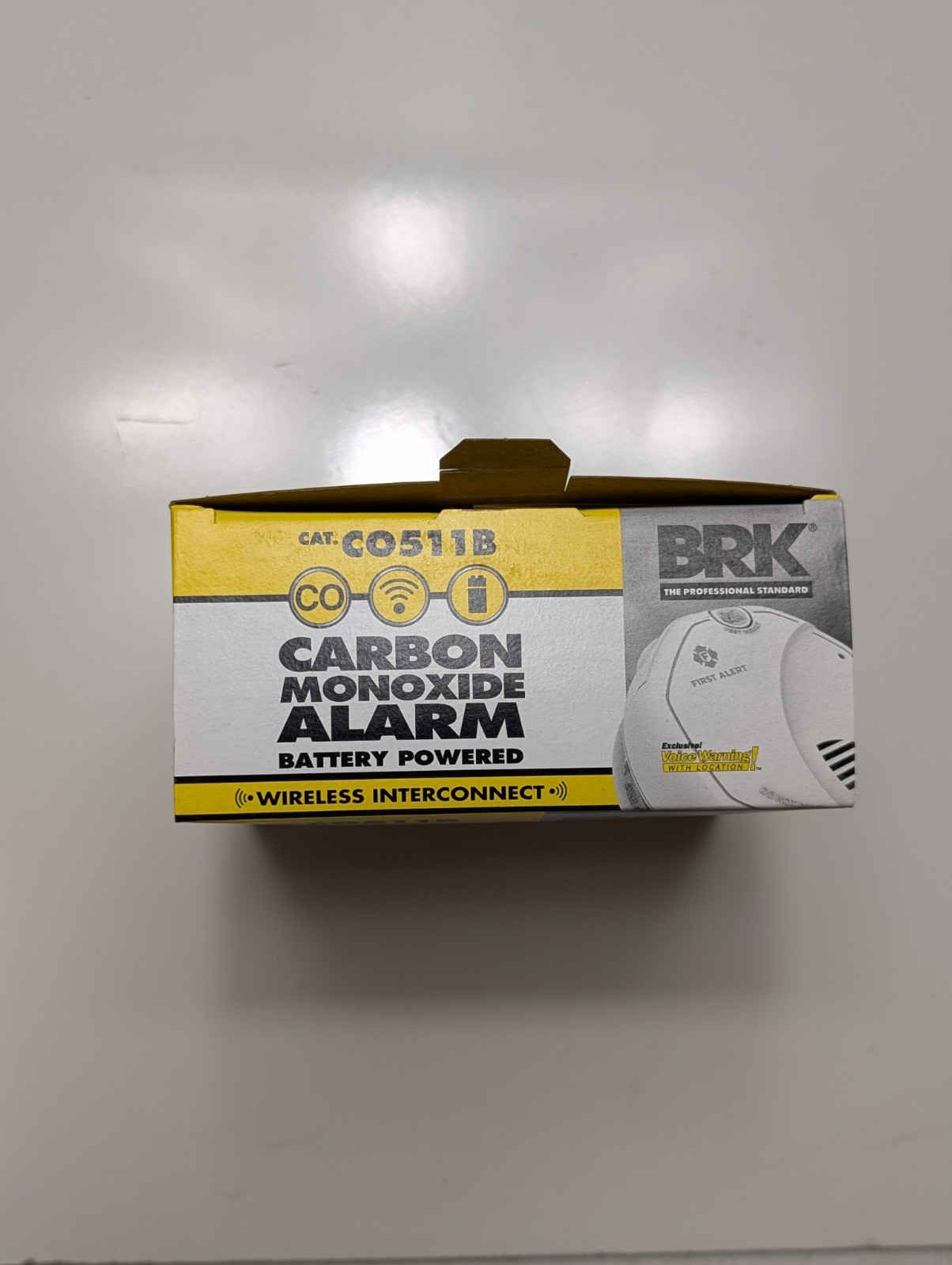 BRK CO511B First Alert Carbon Monoxide Alarm Wireless Interconnect Voice Battery gallery