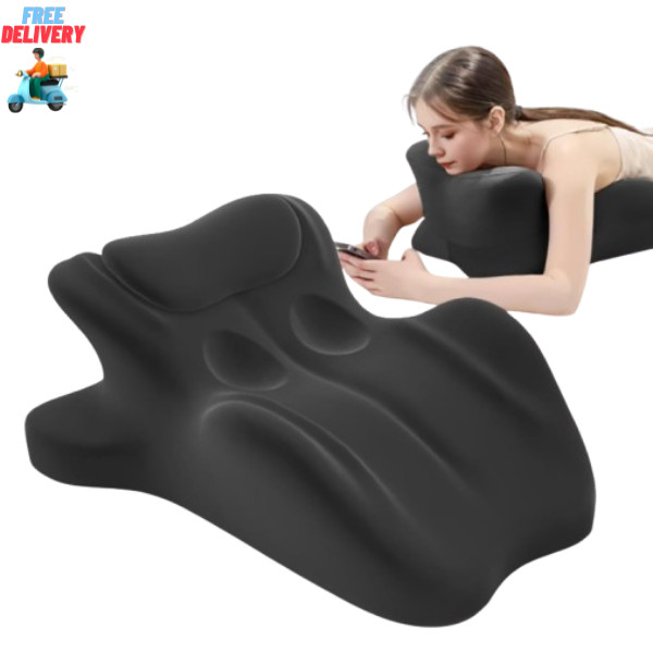 Sweet Spot Pillow, Chiro Monk Pillows for Couples, 27° Angle Perfect Position Er gallery