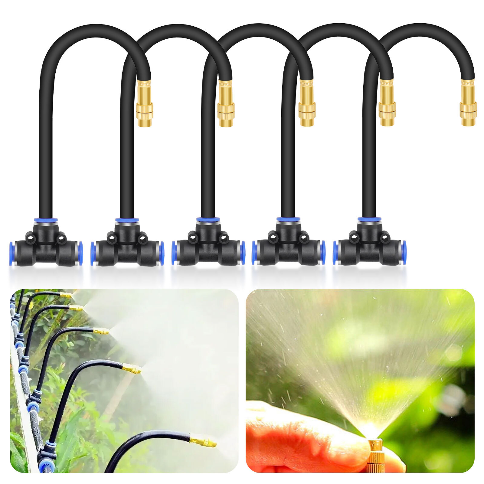 5/10pcs Drip Irrigation Kit Automatic Garden Watering Drip Nozzles Kit gallery
