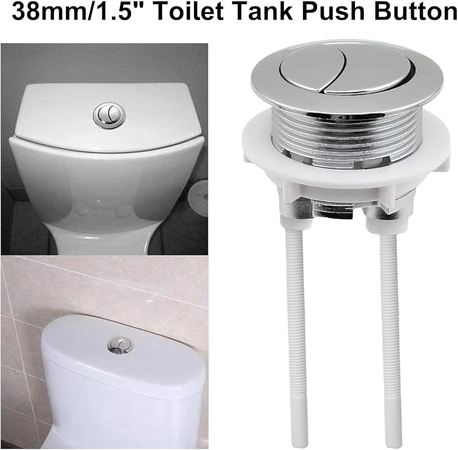 Dual Flushing Toilet Push Button Spare Parts,Top Toilet Button Replacement gallery