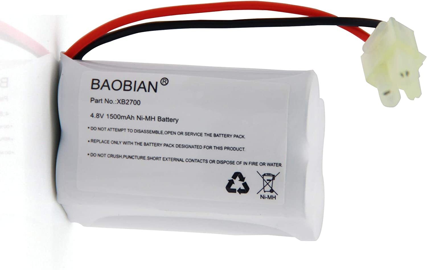 XB2700 Battery 1-Pack Replacement for Euro Pro Shark Vacuum Cleaner Sweeper New! gallery