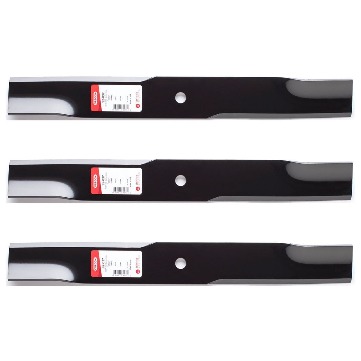 Oregon 92-037 High Lift Blades for 60" Exmark 103-2510, 103-2530 gallery