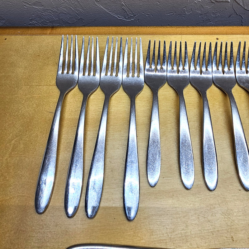 Oneida Mooncrest 18/10 Stainless Replacement Flatware ~ 19 pcs. gallery