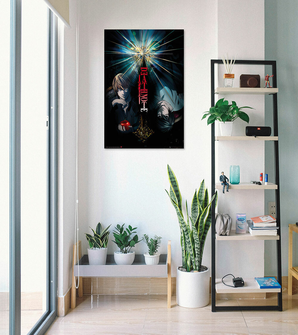 Death Note - Manga / Anime TV Show Poster / Print (Duo - Light Vs. L) gallery