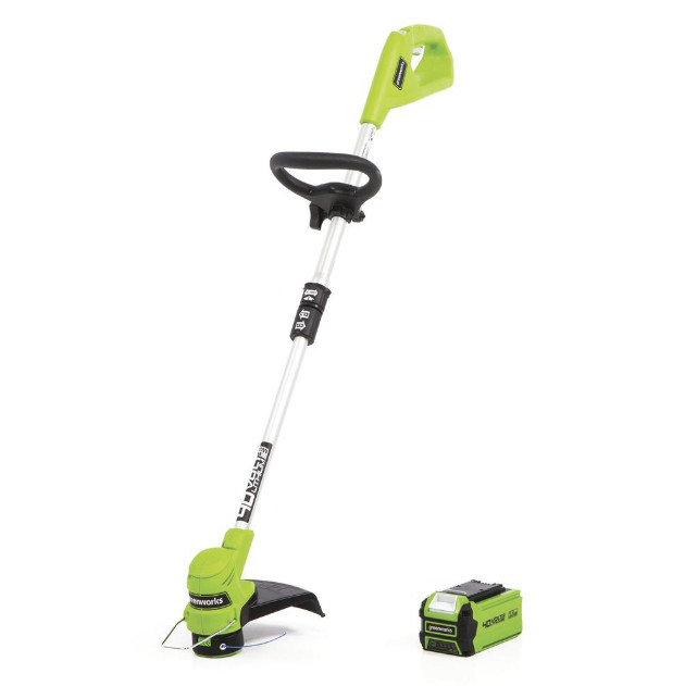 Cordless String Trimmer Edger Yard Weed Eater Wacker w/ 40-Volt Battery Charger gallery