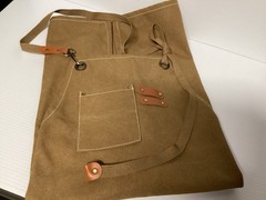 Canvas Cross Back Heavy Duty Work/ Tool Apron , Carpenter Apron New