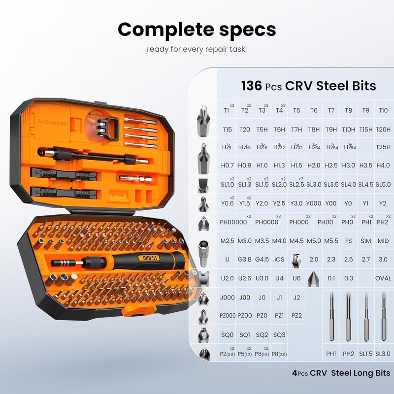 152 in 1 Precision Screwdriver Set Professional Magnetic for Electronics Repair gallery