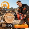 2-Stroke Gasoline Chainsaw 62CC 18" 22" Bar Power Engine Wood Cutting Gas Chain gallery