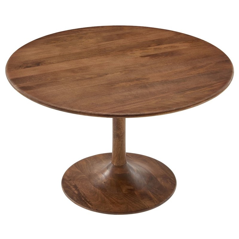 Lippa 48" Round Solid Wood Dining Table gallery