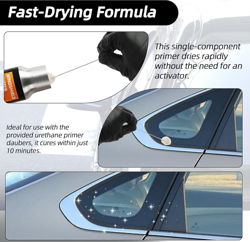 1 Fl.Oz Windshield Primer Urethane Primer Automotive Promotes Adhesion of Drying gallery