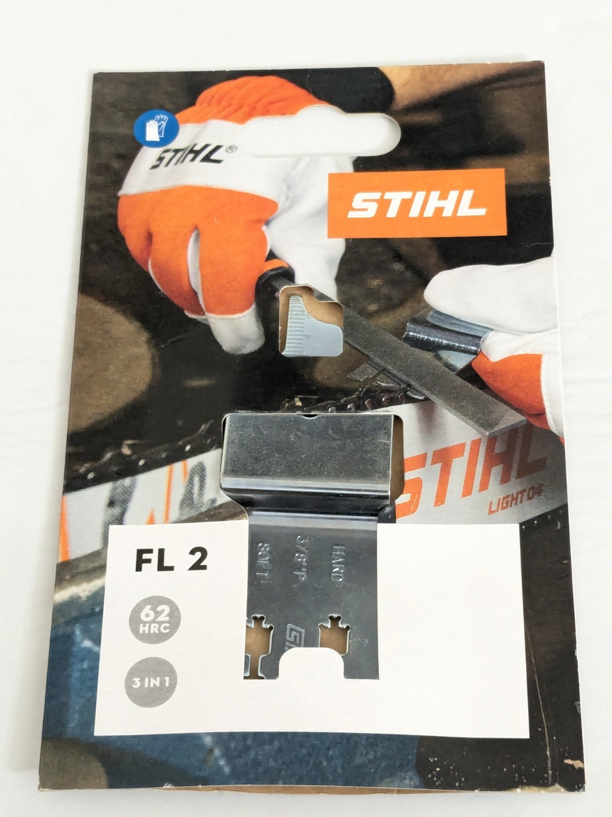 OEM STIHL 0000 893 4007 Progressive Depth Gauge Tool for (3/8" P) Chain FL-2 gallery