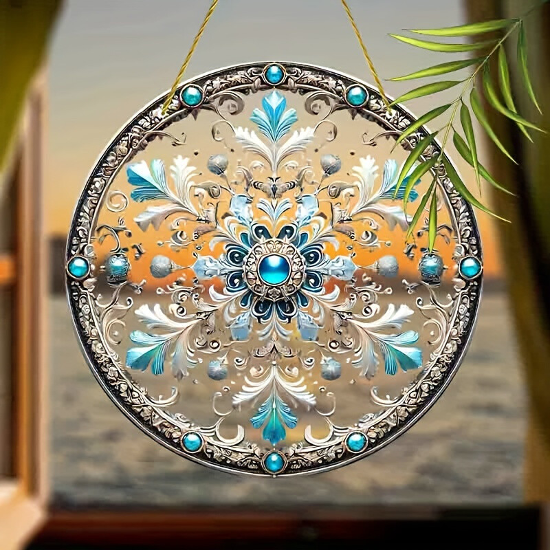Acrylic Snowflake Suncatcher Window Hanging Decoration Wall Art Decoration gallery