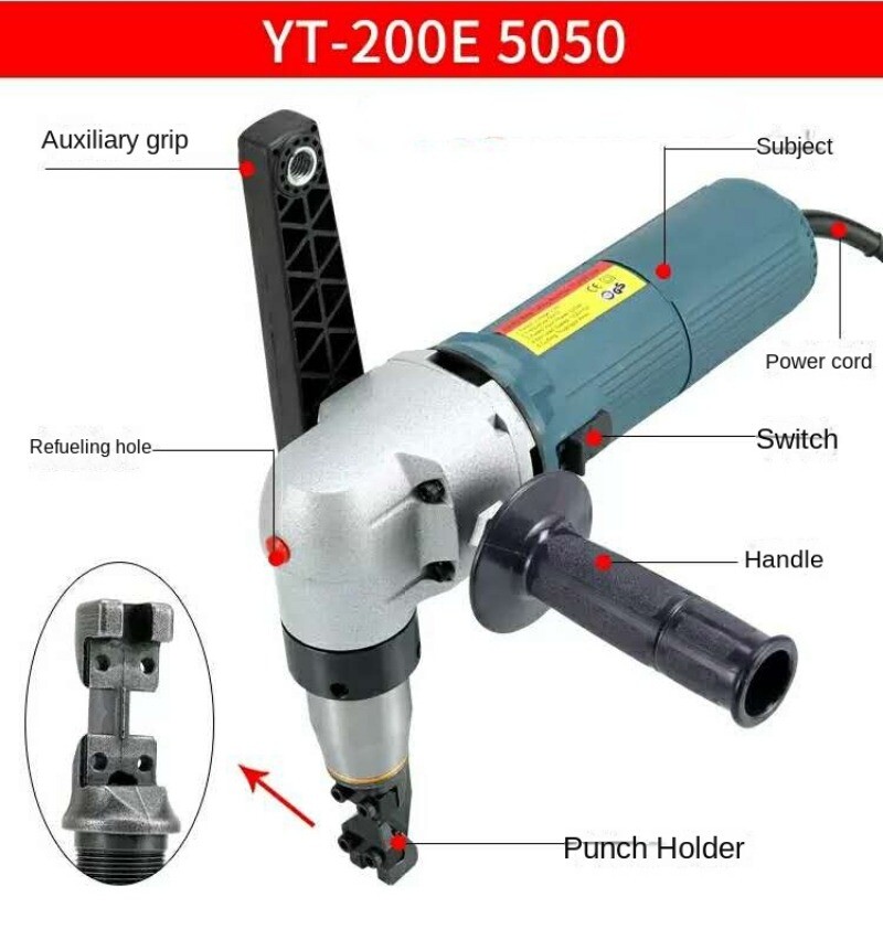 Electric ScissorsMetal Cutter4mm Steel Plate 5050 Electric Punching Shears gallery