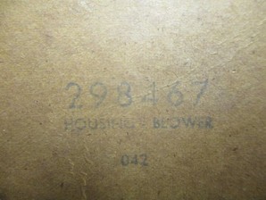 NOS Briggs & Stratton Blower Housing 298467 gallery