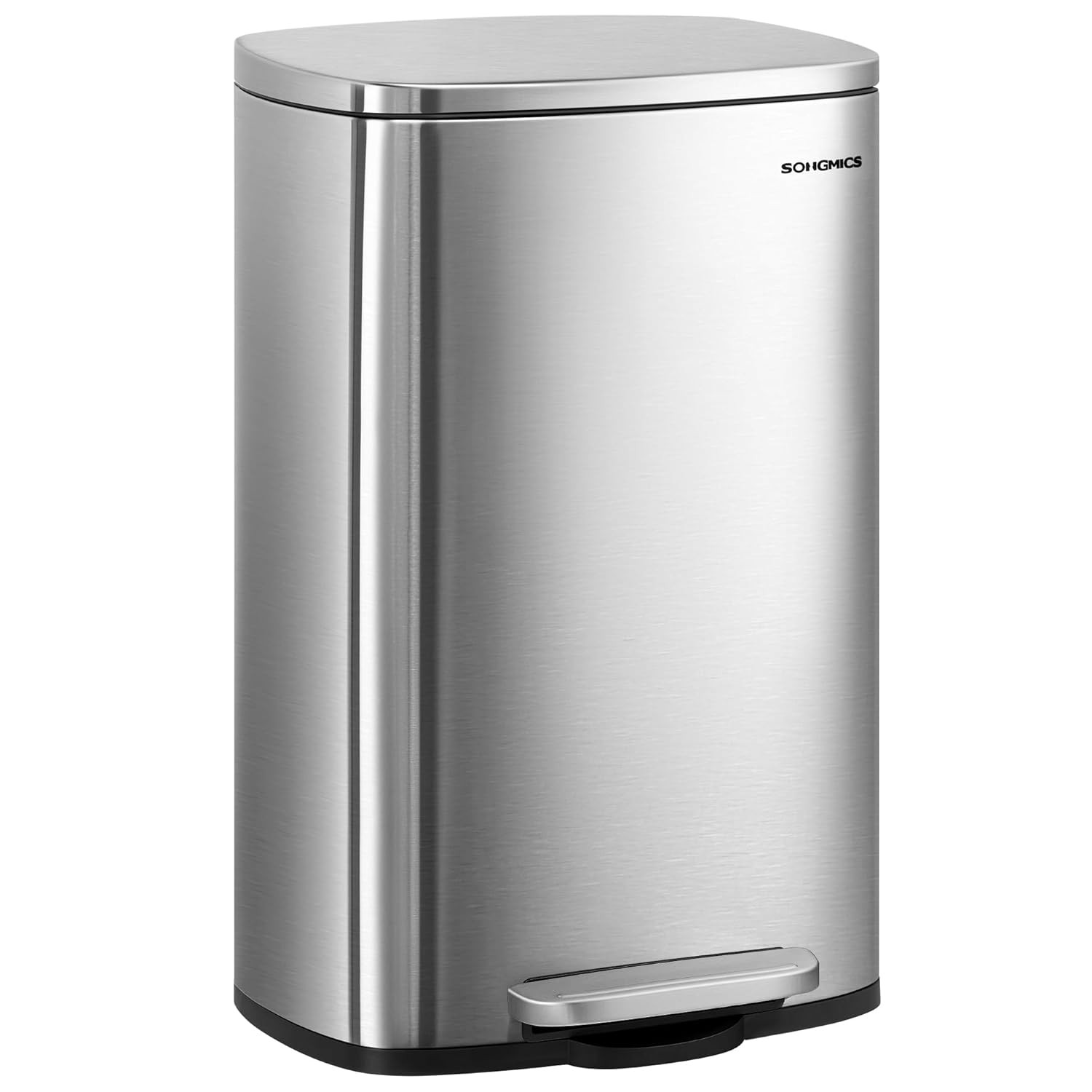 13 Gallon (50 L) Trash Can, Stainless Steel Kitchen Garbage Can gallery
