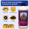 Rose & Flowering Fertilizer (2-6-4) - 18oz Pint - Organic Liquid Food for Vib... gallery