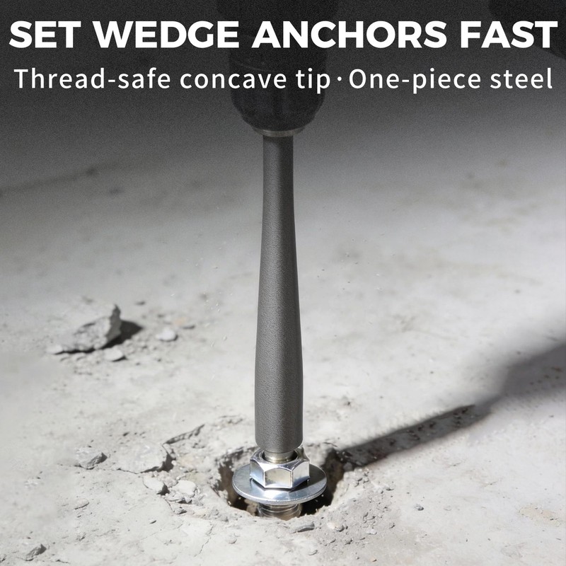 SDS Plus Anchor Setting Tool Hammer Drill Attachment Installing Wedge Anchors gallery