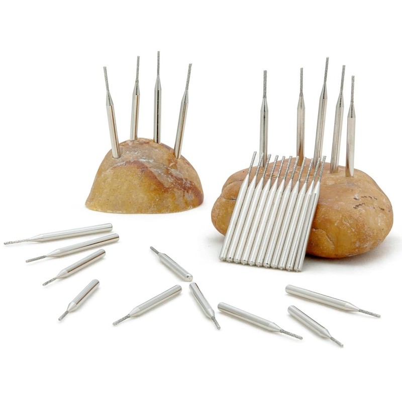 ILOVETOOL Diamond Drill Bits 1-3mm Stone Making Grinding Carving for Dremel Tool gallery