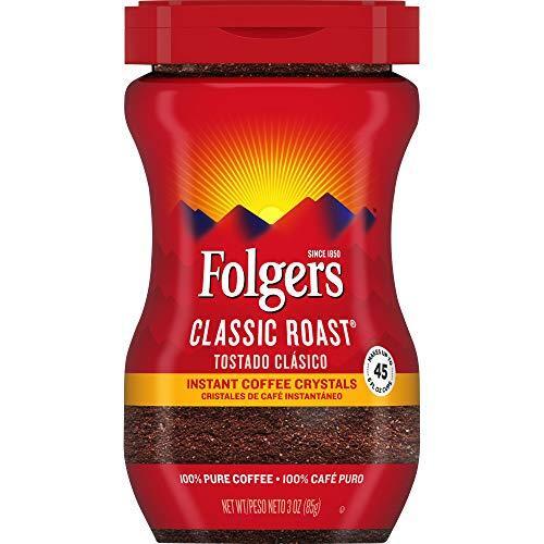 Folgers Classic Roast Instant Coffee Crystals, 3 Ounces gallery