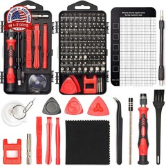STREBITO Precision Screwdriver Set 124-Piece Electronics Tool Kit with 101 Bits