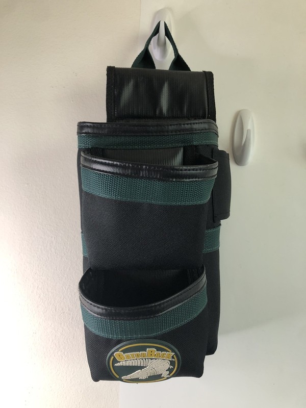 Gatorback Tool Pouch RARE Deep Main Pocket 2 Outter Pockets Construction gallery
