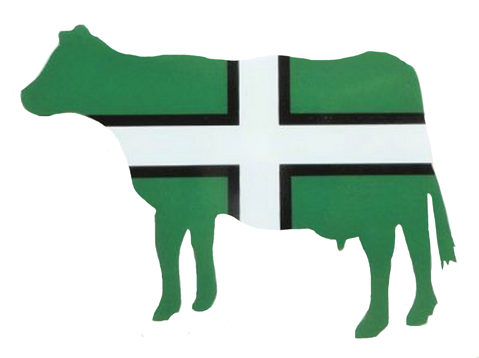 Devon Flag External Car Window Stickers - 6 Different - Made & Sold in Devon gallery