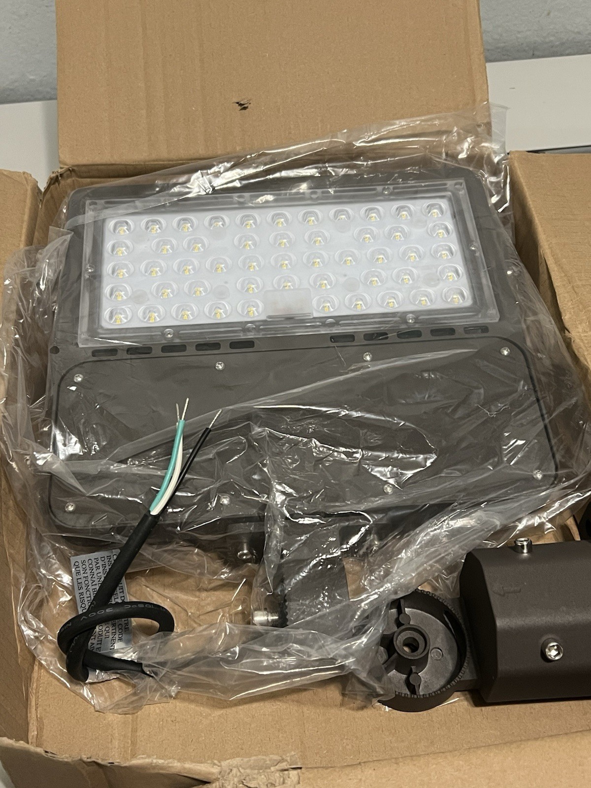 300W Outdoor LED Parking Lot Light with Adjustable Slip Fitter Mount, 5000K LED gallery