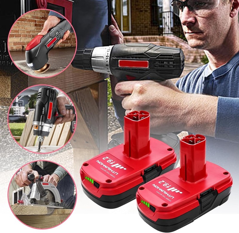 2Pack For CRAFTSMAN 19.2 VOLT C3 LITHIUM DIEHARD BATTERY PACK 315.PP2011 3.0Ah gallery